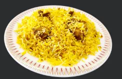 肉入りのパキスタン風炊き込みご飯（プラオ）