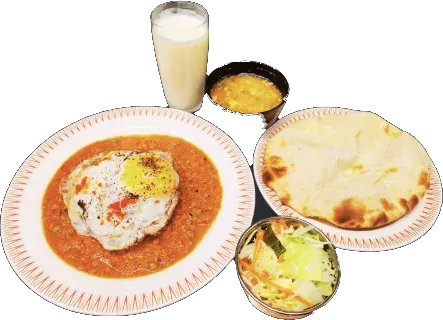 Keema Egg Rice Set